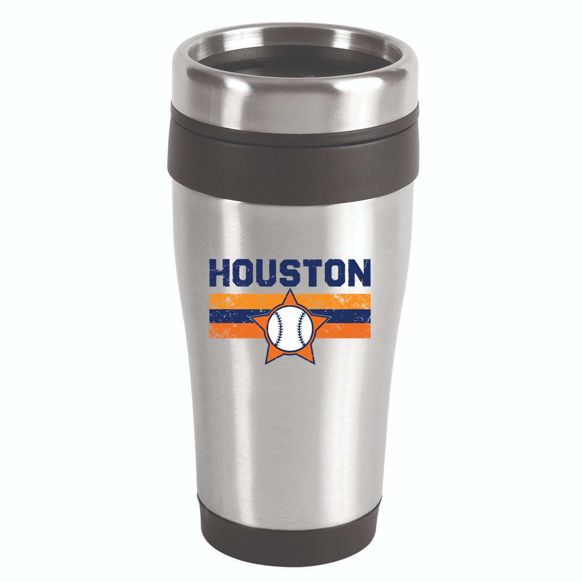 Vintage Retro Houston Texas Vintage Texas Houston 16oz Travel Tumbler