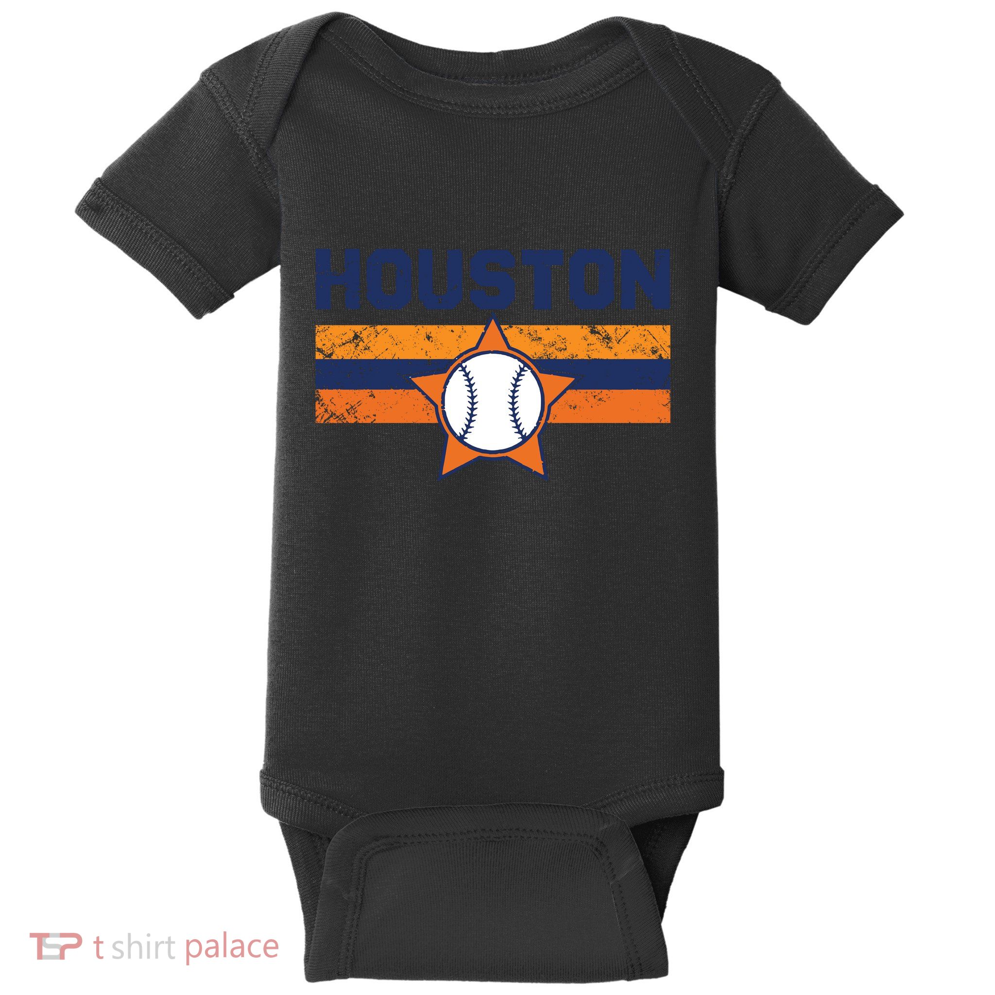 Vintage Retro Houston Texas Vintage Texas Houston Baby Bodysuit