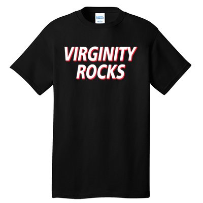 Virginity Rocks Heather Tall T-Shirt