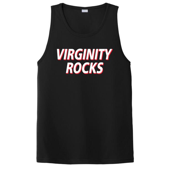 Virginity Rocks Heather PosiCharge Competitor Tank