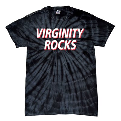 Virginity Rocks Heather Tie-Dye T-Shirt