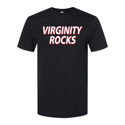 Virginity Rocks Heather Softstyle® CVC T-Shirt