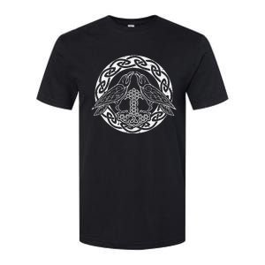 Viking R.A.V.E.N.S Huginn Munnin Norse Mythology Softstyle CVC T-Shirt