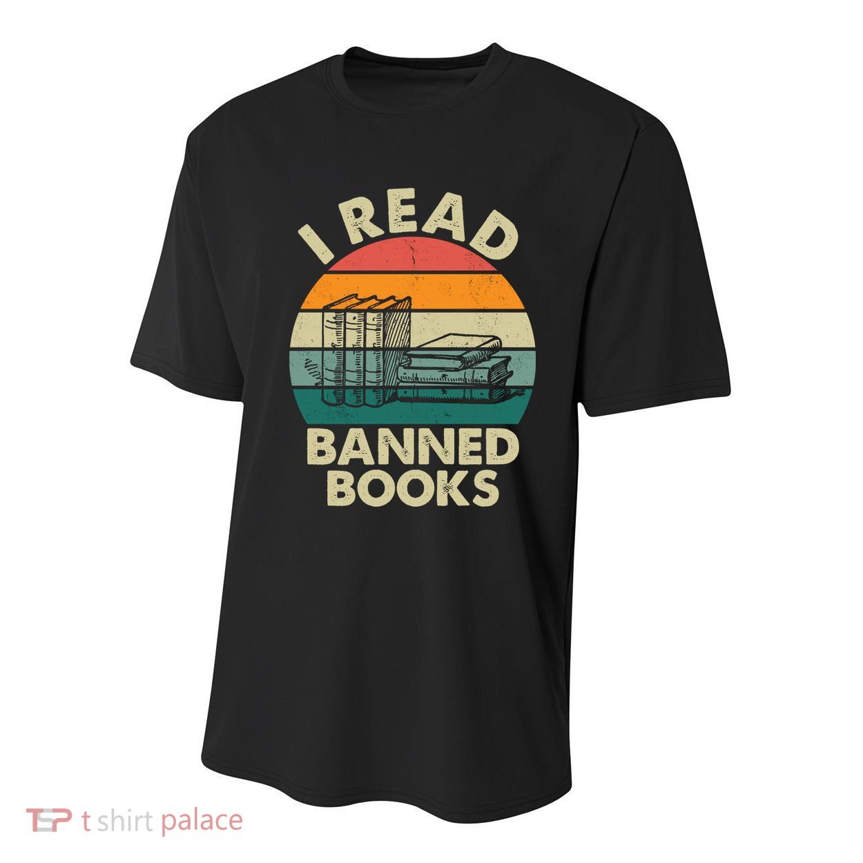VINTAGE RETRO I READ BANNED BOOKS Youth Performance Sprint T-Shirt