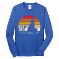 Vintage Retro Idaho Best Dad Ever Gift Tall Long Sleeve T-Shirt