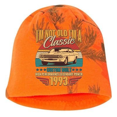 Vintage Retro I'm Not Old I'm A Classic 1993 30th Birthday Classic Car Lover Kati - Camo Knit Beanie