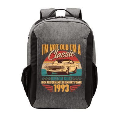 Vintage Retro I'm Not Old I'm A Classic 1993 30th Birthday Classic Car Lover Vector Backpack