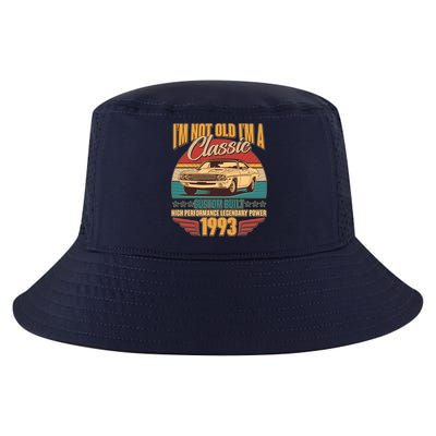 Vintage Retro I'm Not Old I'm A Classic 1993 30th Birthday Classic Car Lover Cool Comfort Performance Bucket Hat