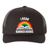 Vintage Retro Im With The Banned Banned Books Reading Books Yupoong Adult 5-Panel Trucker Hat