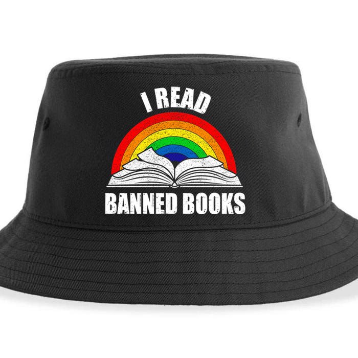 Vintage Retro Im With The Banned Banned Books Reading Books Sustainable Bucket Hat