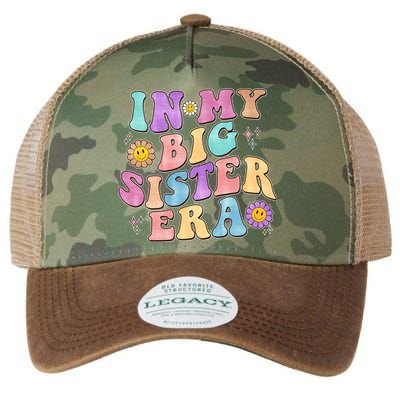 Vintage Retro In My Big Sister Era Legacy Tie Dye Trucker Hat