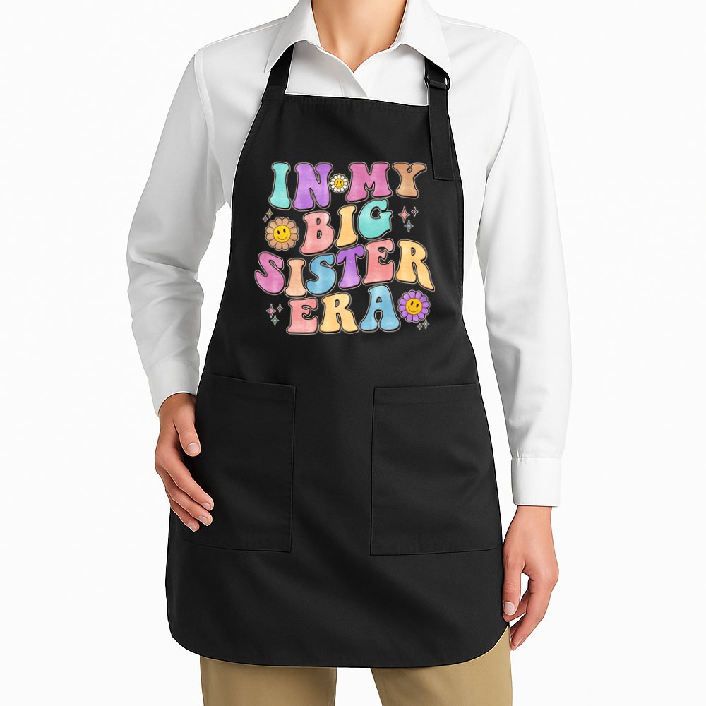 Vintage Retro In My Big Sister Era Apron