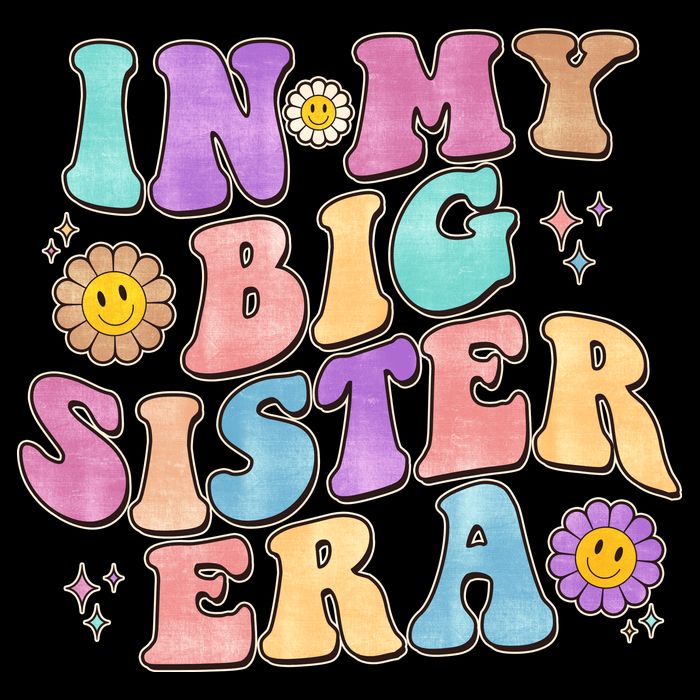 Vintage Retro In My Big Sister Era Apron