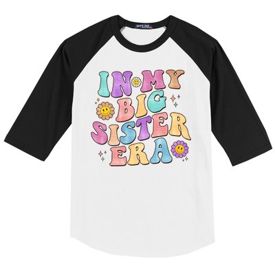 Vintage Retro In My Big Sister Era Baseball Sleeve Shirt
