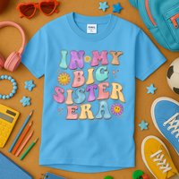 Vintage Retro In My Big Sister Era Kids T-Shirt