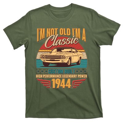 Vintage Retro Im Not Old Im A Classic 1944 80th Birthday Classic Car Lover T-Shirt