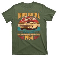 Vintage Retro Im Not Old Im A Classic 1954 70th Birthday Classic Car Lover T-Shirt