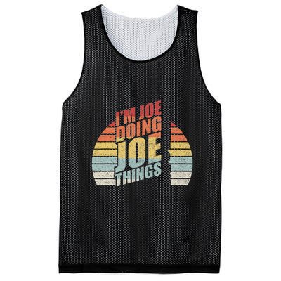 Vintage Retro IM Joe Doing Joe Things Mesh Reversible Basketball Jersey Tank