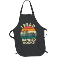 VINTAGE RETRO I READ BANNED BOOKS Apron