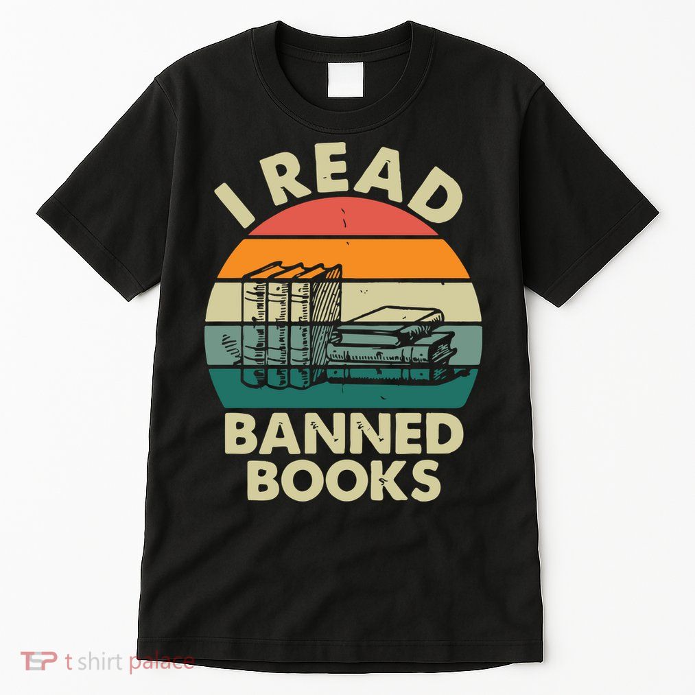 VINTAGE RETRO I READ BANNED BOOKS Tall T-Shirt