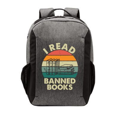 VINTAGE RETRO I READ BANNED BOOKS Vector Backpack