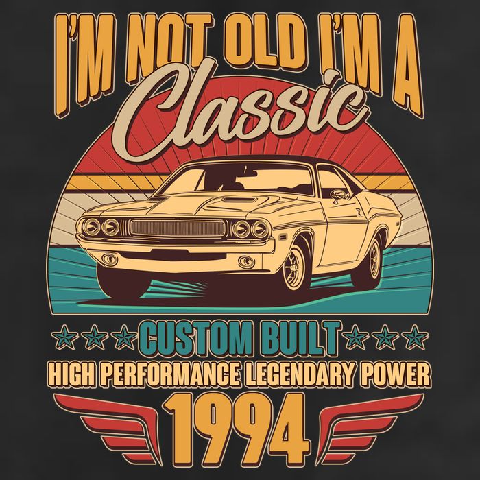 Vintage Retro Im Not Old Im A Classic 1994 30th Birthday Classic Car Lover Beanie