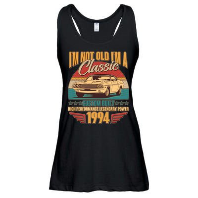 Vintage Retro Im Not Old Im A Classic 1994 30th Birthday Classic Car Lover Ladies Essential Flowy Tank
