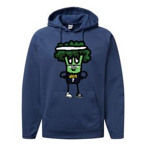 Veggie Reggie Jackson Denver Performance Fleece Hoodie