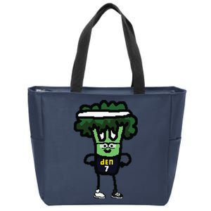 Veggie Reggie Jackson Denver Zip Tote Bag