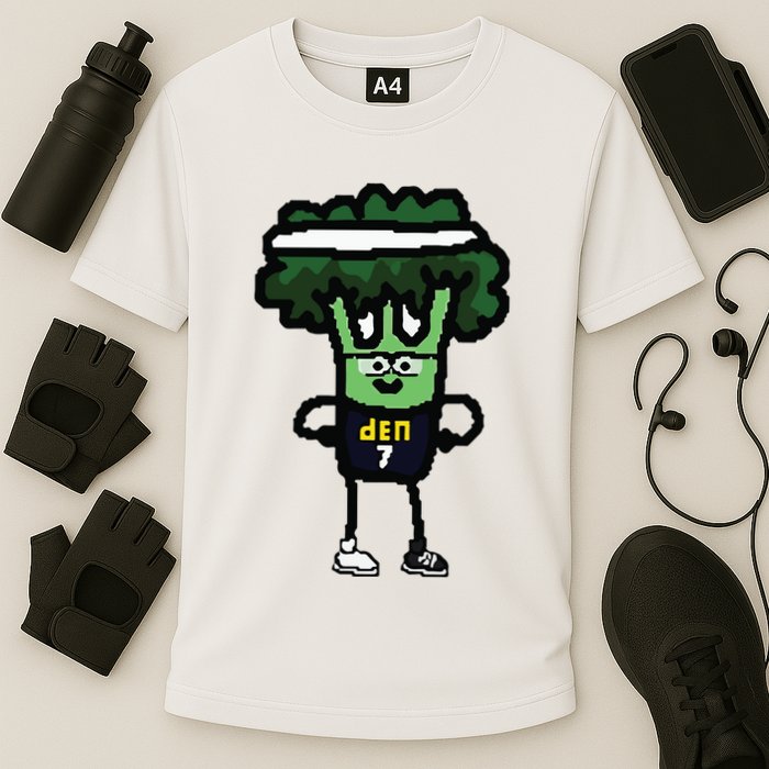 Veggie Reggie Jackson Denver Cooling Performance Crew T-Shirt