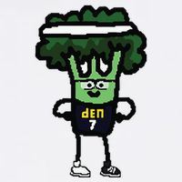 Veggie Reggie Jackson Denver Cooling Performance Crew T-Shirt