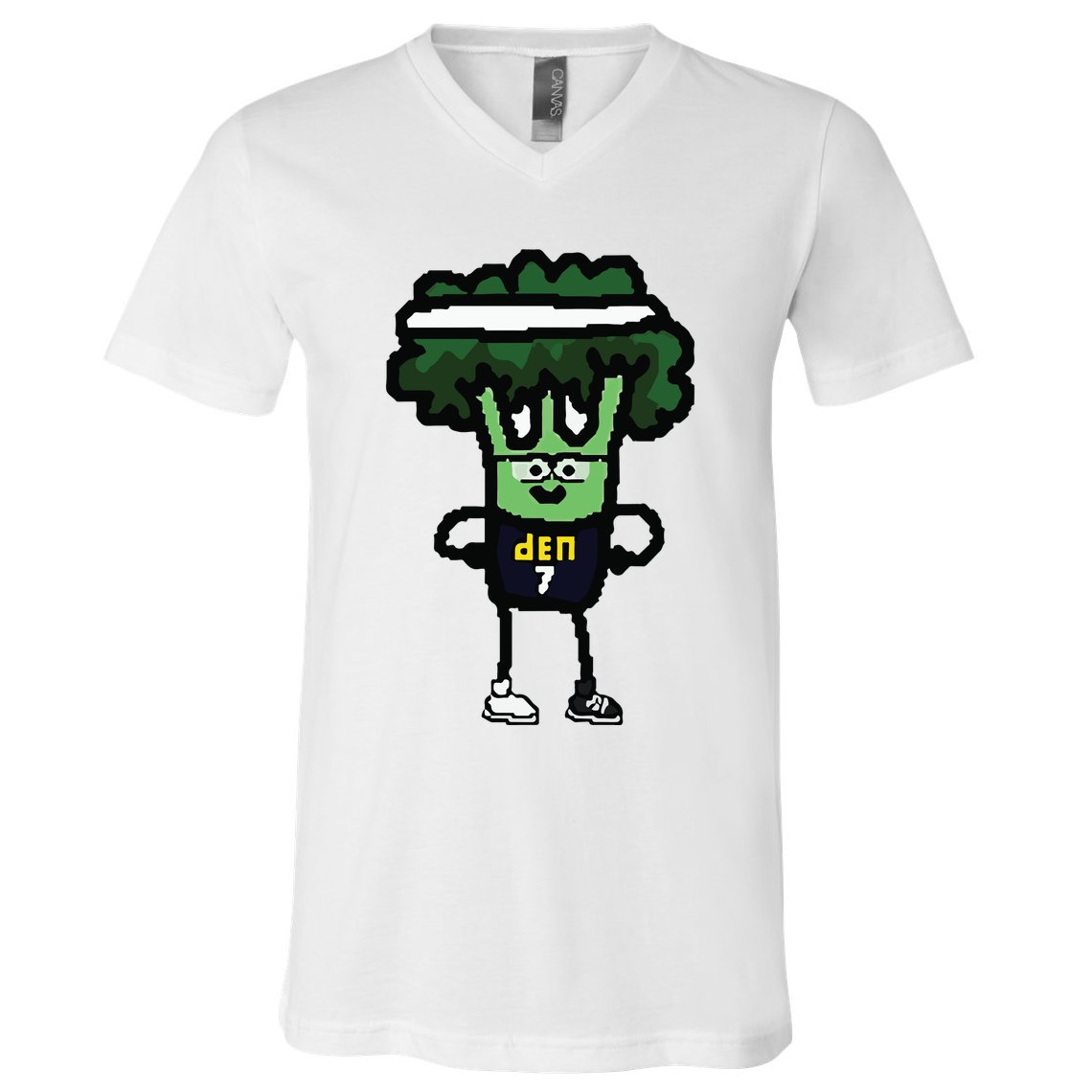 Veggie Reggie Jackson Denver V-Neck T-Shirt