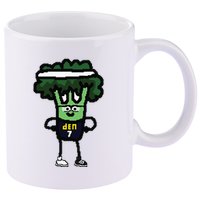 Veggie Reggie Jackson Denver 11oz C Handle Ceramic Mug