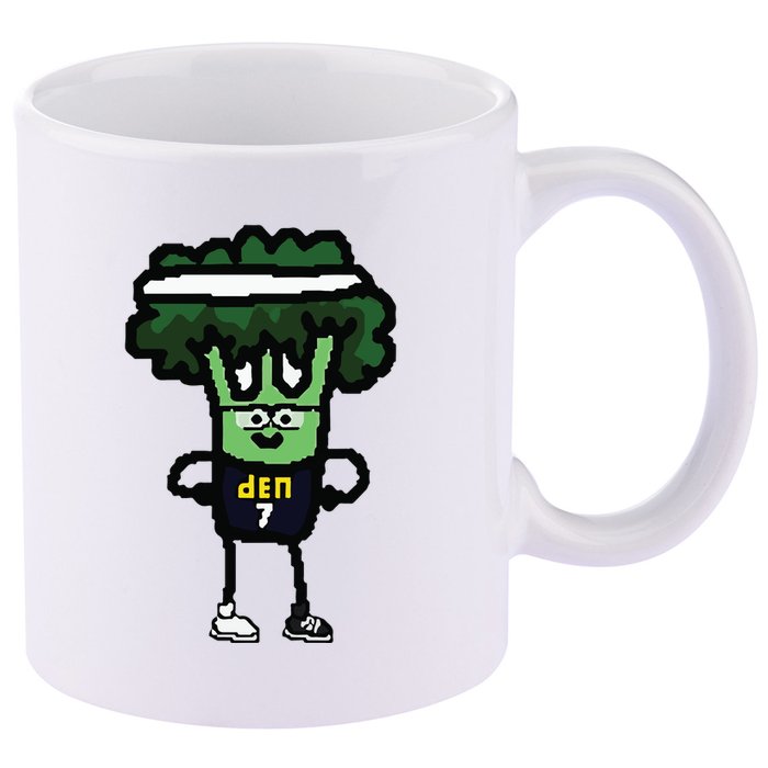 Veggie Reggie Jackson Denver 11oz C Handle Ceramic Mug