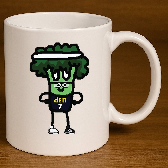 Veggie Reggie Jackson Denver 11oz C Handle Ceramic Mug