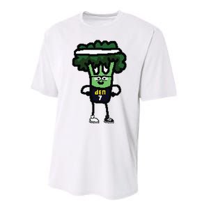 Veggie Reggie Jackson Denver Performance Sprint T-Shirt