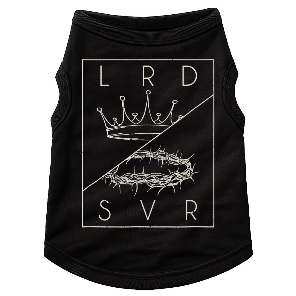 Vintage Retro Jesus Christian Lord & Savior Doggie Tank