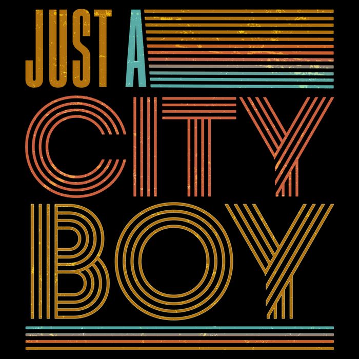 Vintage Retro Just A CityBoy Mug