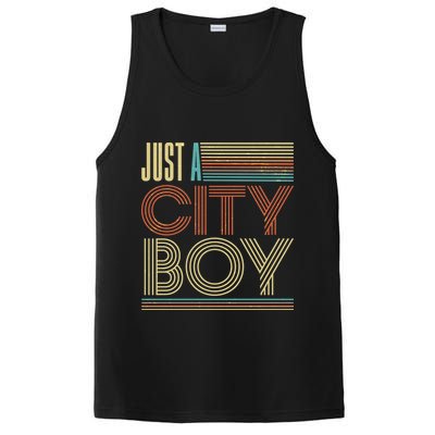 Vintage Retro Just A CityBoy PosiCharge Competitor Tank