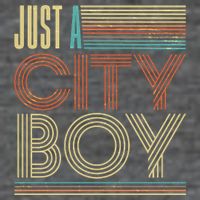Vintage Retro Just A CityBoy Premium T-Shirt