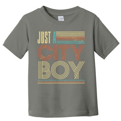 Vintage Retro Just A CityBoy Toddler T-Shirt