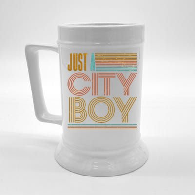 Vintage Retro Just A CityBoy Beer Stein