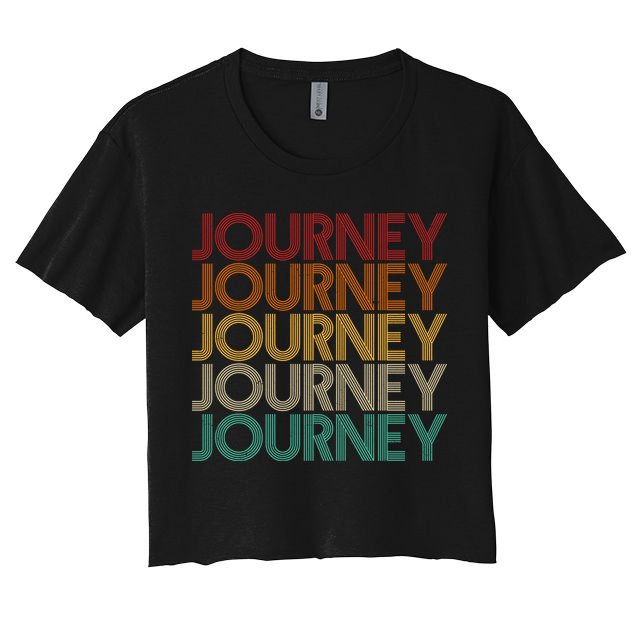 Vintage Retro Journey Crop Top