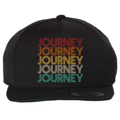 Vintage Retro Journey Wool Snapback Cap