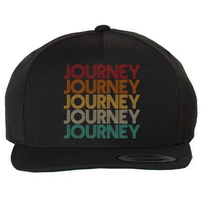 Vintage Retro Journey Wool Snapback Cap