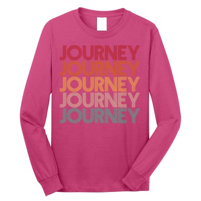 Vintage Retro Journey Long Sleeve Shirt