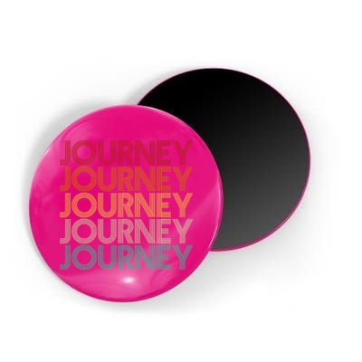 Vintage Retro Journey Magnet