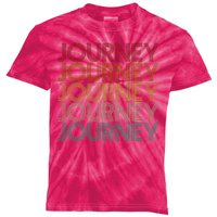 Vintage Retro Journey Kids Tie-Dye T-Shirt