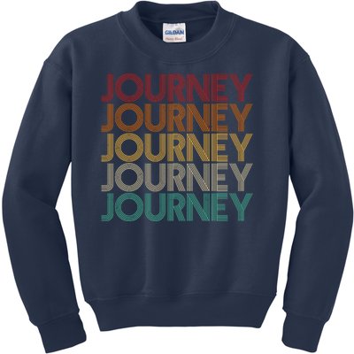 Vintage Retro Journey Kids Sweatshirt