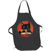 Vintage Retro Japanese Ramen Cat Neko Apron